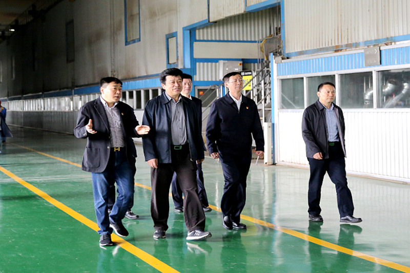 2019年5月8日，时任国家水利部原总工程师、水利部参咨委副主任委员汪洪莅临景兴纸业调研节水工作