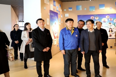 2020年1月3日，时任浙江省民政厅党组成员、副厅长江宇莅临景兴纸业调研企业发展情况、党建工作